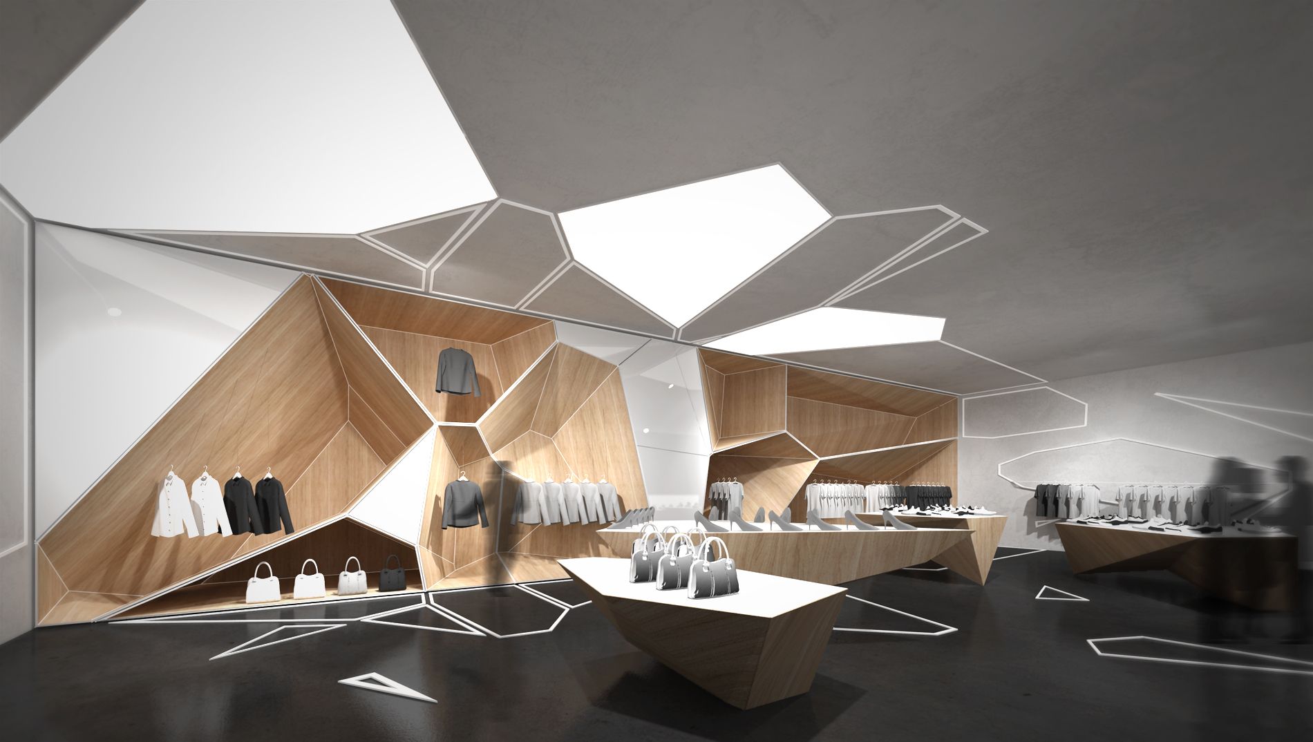 The role of the retail interior designer in the construction project